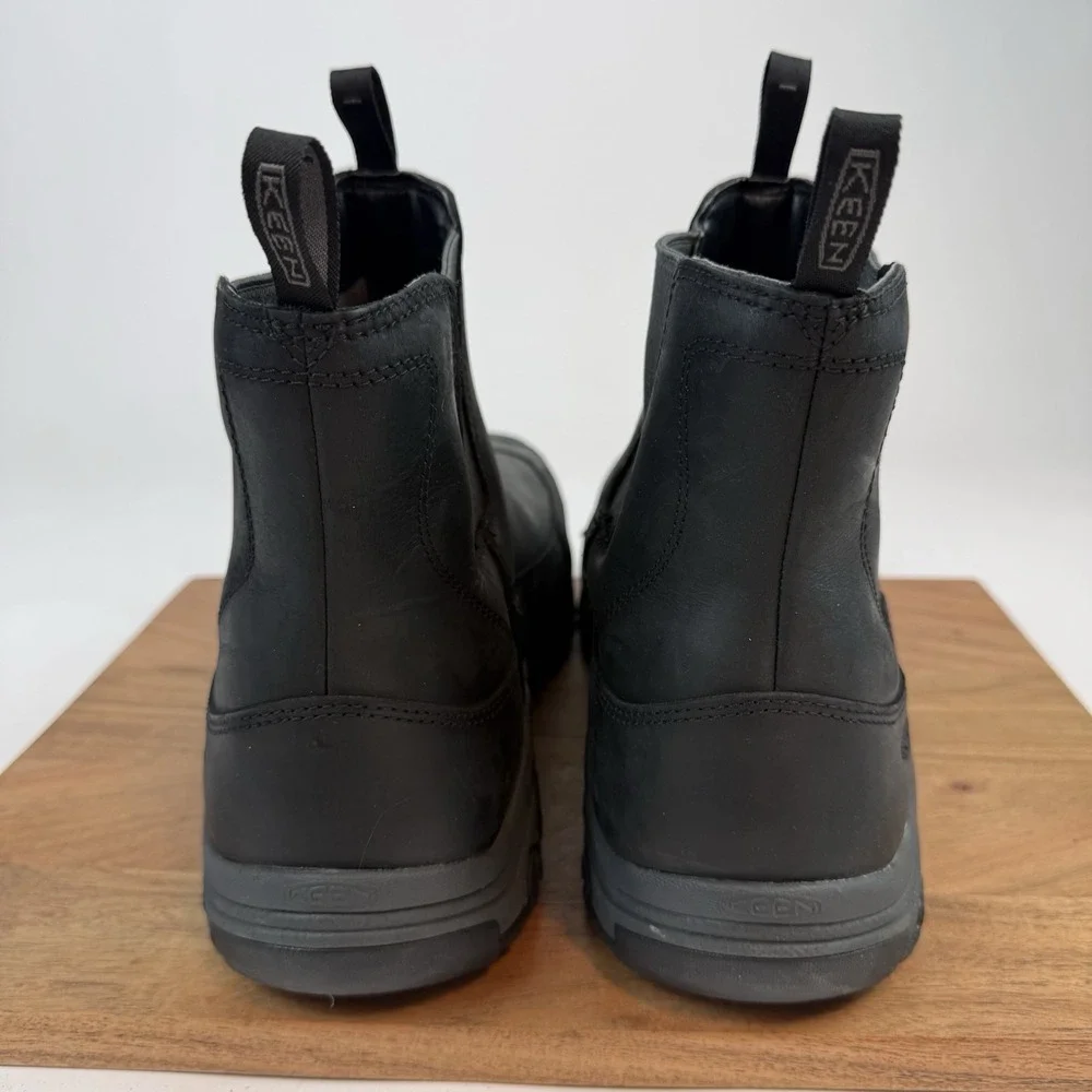 New Mens Keen Anchorage III Waterproof Black Athletic Hiking Boots Shoes Sz 17 M